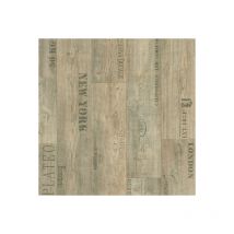 Sol Vinyle First - Imitation parquet marqué - Rouleau de 4m x 13m