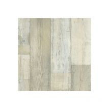 Décoweb - Sol Vinyle First - Imitation parquet vintage blanchi - Rouleau de 4m x 16m
