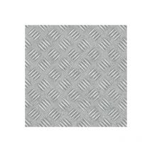Sol Vinyle First - Imitation tôle métallique Grain de Riz - Rouleau de 2m x 26m