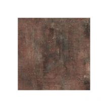 Décoweb - Sol Vinyle Loft - Aspect béton griffé - Brun cuivré - Surface brillante - Rouleau de 4m x 15m