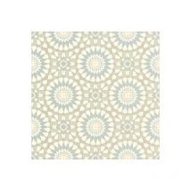 Sol Vinyle Style - Carreaux de ciment motif mosaïque - Rouleau de 3m x 5m