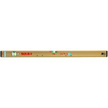 Aluminium Wasserwaage AZM 60 cm – Neodym-Magnete – Messgenauigkeit ±0,5 mm/m – Stoßdämpfende Endkappen – goldeloxierte Oberfläche
