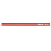 Zb - crayon de crayon de charpentier, spécial pour le bois, mine de graphite dureté hb (24 cm) - 1 pièce - Sola