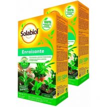 SBM - Solabiol Pack 2 Enraizante líquido 100% orgánico para esquejes y Plantas trasplantadas, Formato 40mL