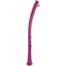 Solar Dusche 25L – Pink – 215 cm Höhe – 150 mm Brausekopf – Gartendusche – Energieeffizient