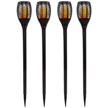 Set Mit 4 Flammeneffekt Fackeln Maity H70cm