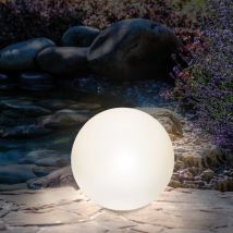 Solarkugel Siena 30cm mit Fernbedienung 16 Farben wetterfest 102891 - Esotec