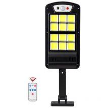 Trade Shop - Luz Led Solar Con Sensor De Movimiento Con Mando A Distancia Para Jardín -