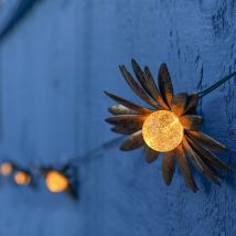 Festive Lights - 3m Solar Power Outdoor Novelty Flower led Fairy String Lights Garden Decoration