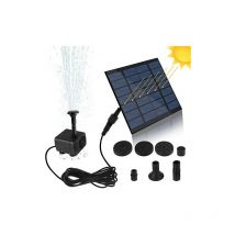 Héloise - Solar Pump, Solar Fountain, Freestanding Garden Solar Panel Water Pump Kit, Outdoor Submersible Watering Pump