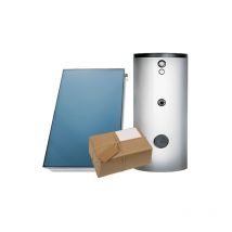 Twl-technologie Gmbh - Solaranlage Paket Warmwasser Flachkollektor FK200-2 4,68m² Wärmepumpe 300l
