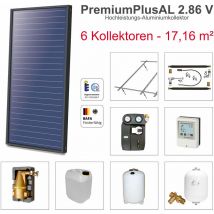 Solarbayer - Solarbayer PremiumPlusAL Solarpaket 6 Stock Bruttofläche 17,16 m² vertikal