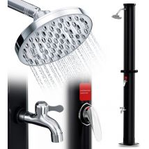 Vingo - Solardusche Campingdusche Regendusche Gartendusche Sonnendusche 20L (Ohne Schutzabdeckung) - Schwarz