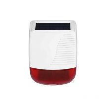 Solare kabellose Außensirene funktioniert mit Alarmsystem