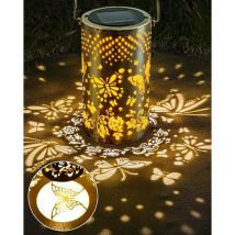 Jalleria - Solarleuchten Außen, 1 Stück Solarleuchten Außen im Garten, wasserdichte Solarlaterne Außen, Solarleuchten für Garten, Outdoor,