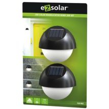 Solarlichter Mit Dämmerungssensor, Runde Form, 2er-set - Ezsolar