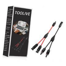 Solarkabel y Verteiler 1 Paar y Stecker Solar Solarpanel Kabel Male Female mmf und ffm Connector Photovoltaik Steckverbinder
