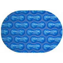 Evolution - Bâche solaire ovale 490x300cm revêtement polyester 400μm Geobubble stable