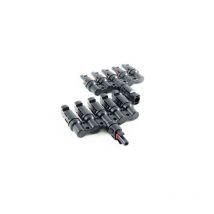 Solartronics - 1 - 6 fach Solarstecker kompatibel mit MC4 Solarkabel Y-Verteiler für Solaranlage t 5 fach Stecker