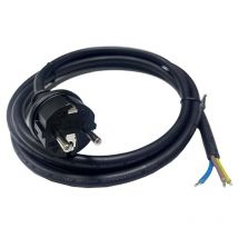 Solarsys - 2M Gummikabel H07RN-F 3x1,5mm, Photovoltaik-AC-Kabel mit Schuko-Stecker (cee 7/7) für Mikrowechselrichter APsystems Hoymiles Deye Envertech