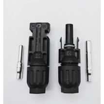 12 Paires pv Mâle/Femelle Connecteur Photovoltaique Connecteur ,Convient pour Panneau Solaire Câble 4mm²/ 6mm²,DC 1000V 30A tüv & csa Certifié IP67