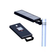 Solarsys - Lámpara solar de 2000 lúmenes, 14 W con panel solar, cuerpo de aluminio, anticorrosiva, con kit de instalación incluido para jardín, patio