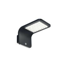 SOVIL Solarwandleuchte 3W LED 4000K Aluminium-Druckguss Bewegungs- und Dämmerungssensor 300 Lumen IP54