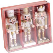 Vacchetti - Soldado madera dorado pack 3 uds cm18x16h4,5