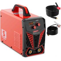 Stamos Germany - Soldador inverter mma igbt con funciones Hot Start Arc Force 220 a