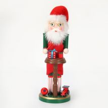 Soldat Casse-Noisette Père Noël Décor Figurine Casse-Noisette de Noël Soldat Casse-Noisette en Bois