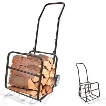 Soldela - Chariot à bois fishtec 2 en 1 - charge max 50kg