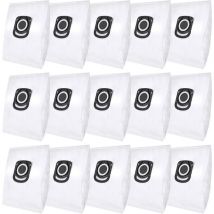 Soldes Lot de 15 sacs d'aspirateur pour Rowenta Hygiene+ ZR200520 ZR200720 Swirl R39 Sacs à poussière pour Rowenta Compact Power, X-Trem Power &