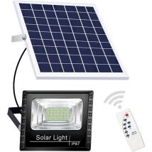 Soldes Projecteur solaire d'extérieur de 100 W à 800 W, 6000 K, étanche IP67, lumière de sécurité à énergie solaire, marche/arrêt automatique, du