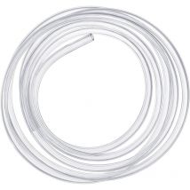 Soldes Tuyau PVC Souple Tube Plastique Transparent Tuyau Aquarium de 5 Mètres, 4 × 6mm, pour Baignoire Piscine Aquarium Pulvérisateur