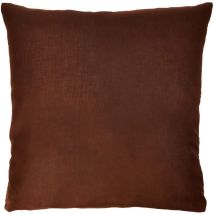 Soleil d'Ocre atmo uni Federa Cuscino 63 x 63 cm, Colore Cioccolato