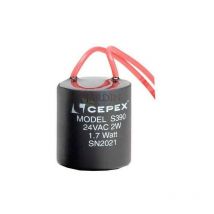 Cepex - Solénoïde de rechange 24V Solénoïde pour valves électroniques