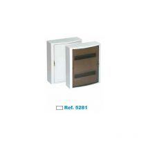 Solera - Cuadro eléctrico de superficie 28 elementos blanco Arelos 5281