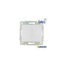Solera - Jalousieschalter 10A 250V Weiß Europa-Serie ERP21