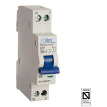 Solera - Magnetothermique 1 Ple+Neutre 16a (étroit) Cbmm1n16