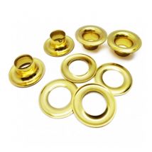 C.s.osborne - Solid Brass Eyelets Size 5