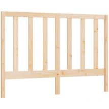 Bed Headboard 166x4x100 cm Solid Wood Pine vidaXL