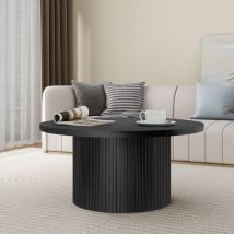 Solid Wood Round Coffee Table