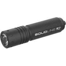 Lampe torche – LED ST1 – 100 lumens – Alimentation électrique, Flux lumineux, Longueur, Puissance de l'éclairage, Largeur – Solidline