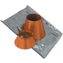 Solin inox 5° à 30° brun bio TEN collet 125