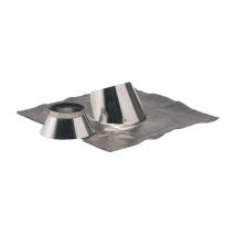 Solin inox 5° à 30° + collet Ø125