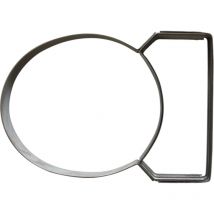 Solin inox pour toit terrasse - Conduit ø 200