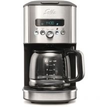 Solis - Aroma Brewer - Cafetera de goteo, pequeña cafetera con temporizador, elección de aroma y función de mantener caliente, cafetera con jarra de