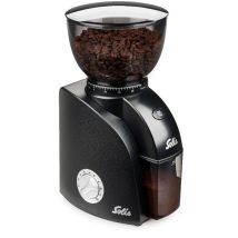 Macinacaffè elettrico Solis Scala Zero Static 300 g – Acciaio inox – 135 W – 1,5 kg – 140 mm x 170 mm