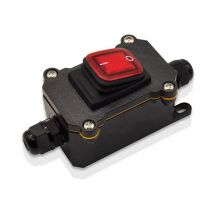 1 Pièce Interrupteur Étanche IP65 Interrupteur Étanche Interrupteurs Intelligents 12V dc 20A Interrupteur Étanche à Élevé - Sollbry