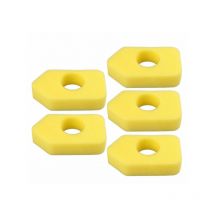 10er-Pack Ersatzluftfilter für Rasenmäher 698369, gelber Schaumstoff-Luftfilter - Sollbry